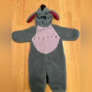 NWT The Disney Store Eeyore 2-4T Costume Halloween Outfit Winnie the Pooh